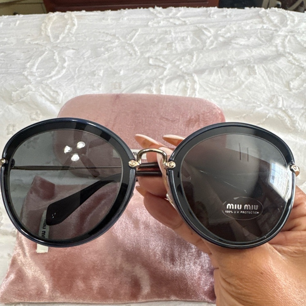 Miu Miu Black Sunglasses